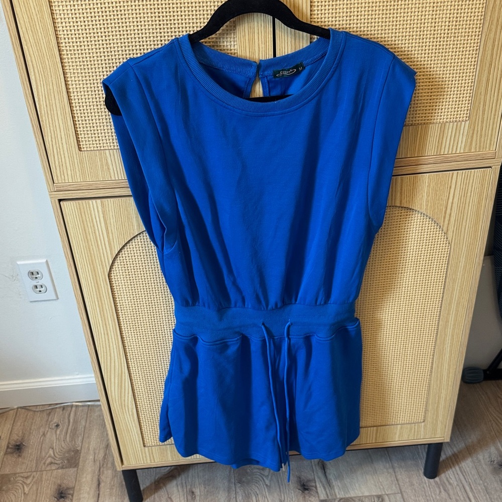 Blue Women's romper